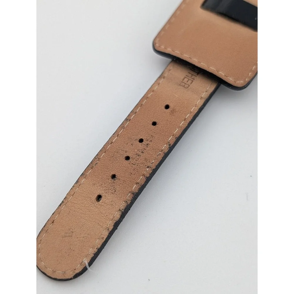 Ceres New York Watch Women 29mm Case Leather Bund Strap- New Battery